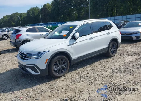 2024 Volkswagen Tiguan 2.0T Se/2.0T Wolfsburg Edition из США, поврежденный, VIN 3VV2B7AX4RM042612